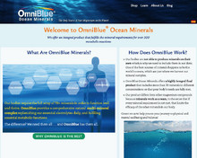 <p>Home page with custom card-based setup.</p>